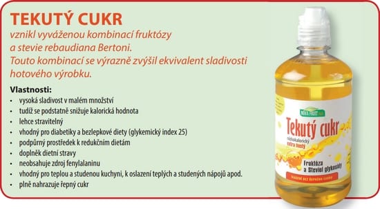 tekutý cukr